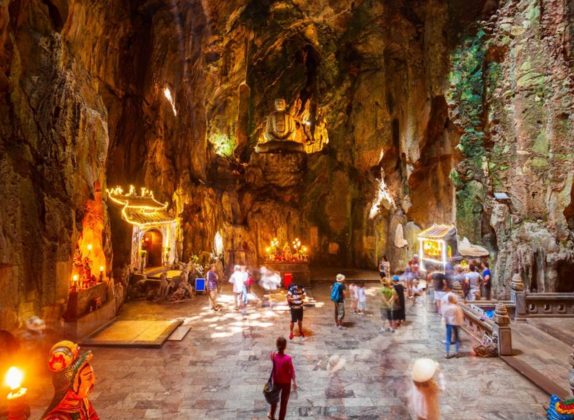 montañas de mármol en da nang