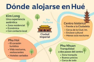 donde dormir en hue