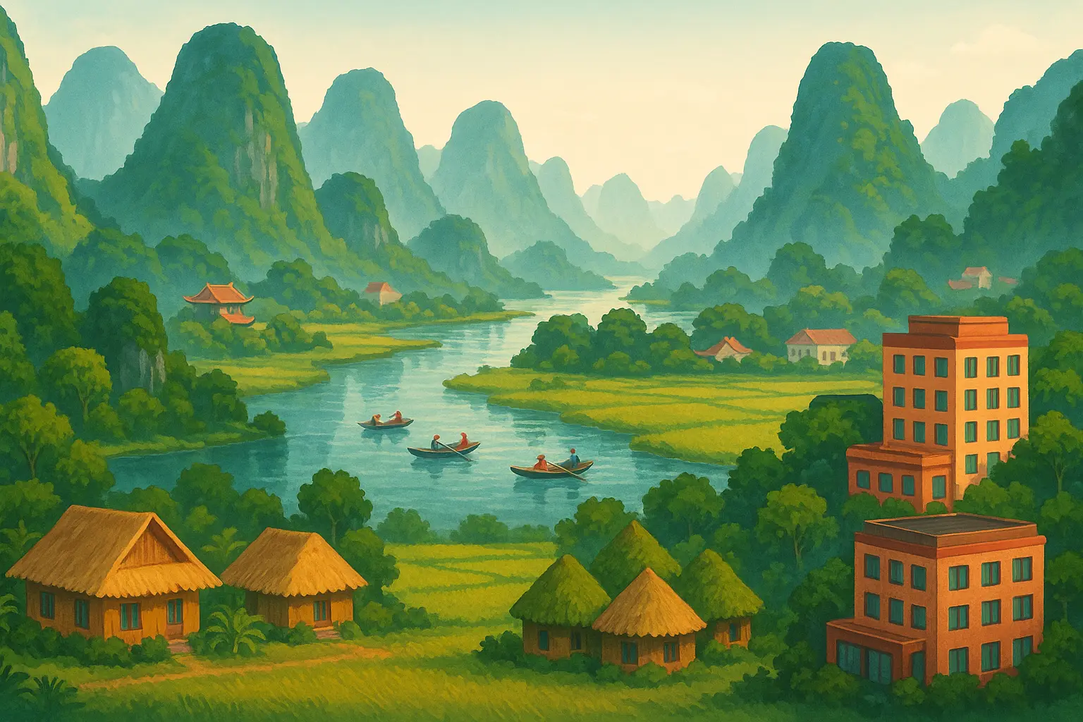 donde dormir en ninh binh
