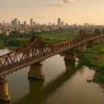 🏞️ Puente Long Bien: El puente que une pasado y presente en Hanoi